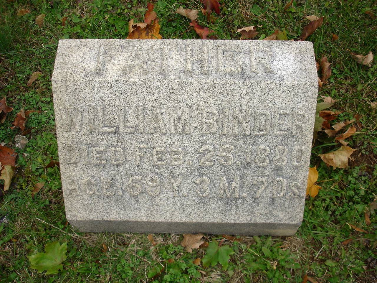 Burials at Fairview Cemetery, Colebrookdale Township, PA