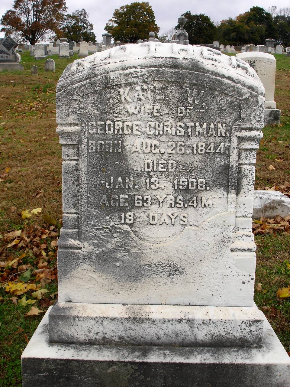 Burials at Fairview Cemetery, Colebrookdale Township, PA