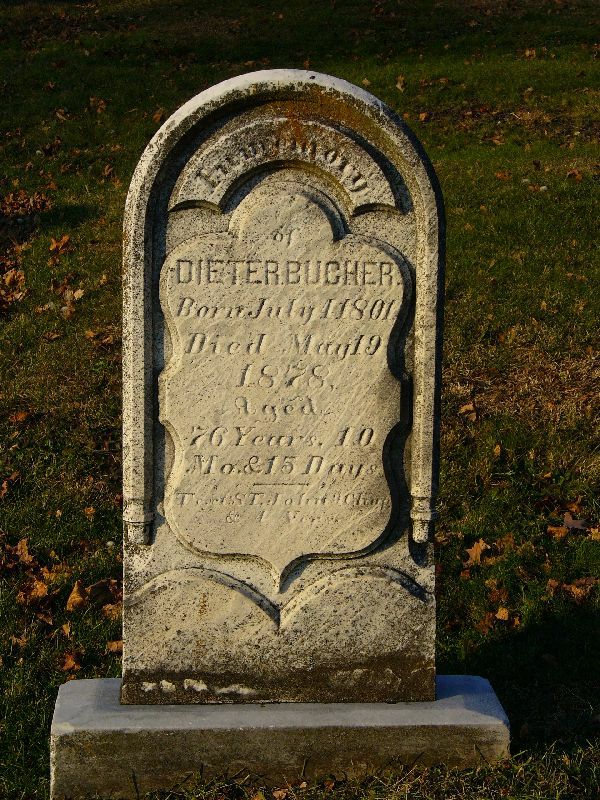 Burials at Fairview Cemetery, Colebrookdale Township, PA