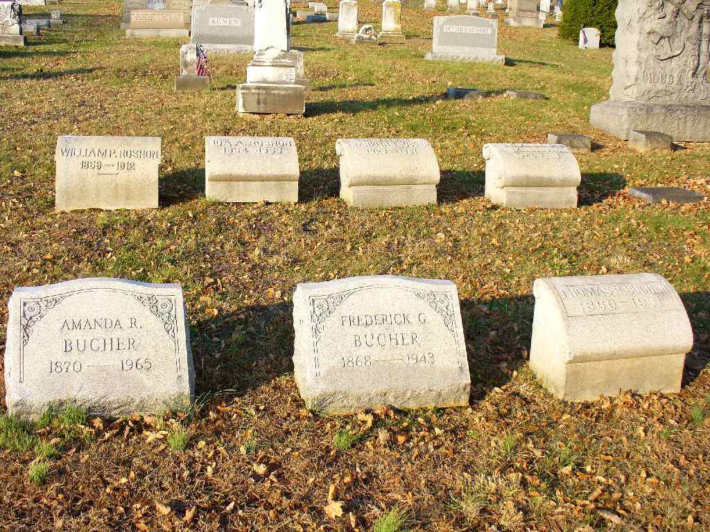 Burials at Fairview Cemetery, Colebrookdale Township, PA