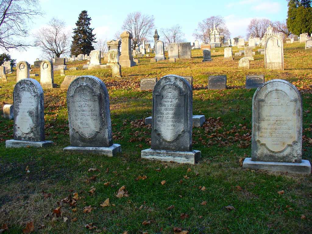Burials at Fairview Cemetery, Colebrookdale Township, PA