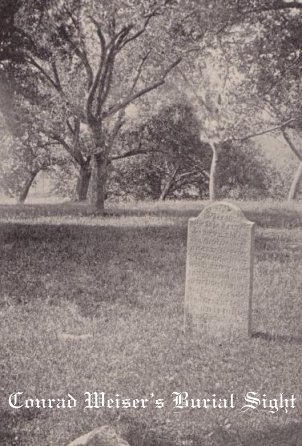 Picture of Conrad Weiser's Burial Site