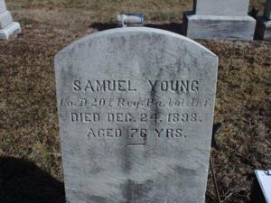 Samuel Young, Middletown Cemetery