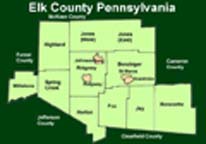 USGS Elk Townships Map