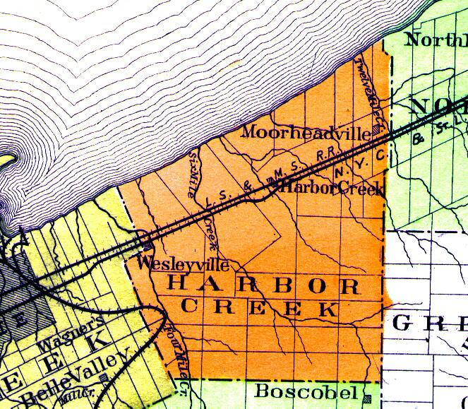 Nelson 1896 Harbor Creek Township [Nsys020]