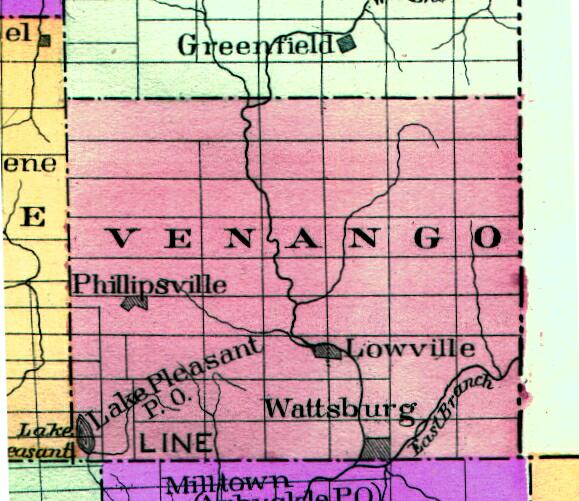 Nelson 1896 Venango Township [Nsys028]