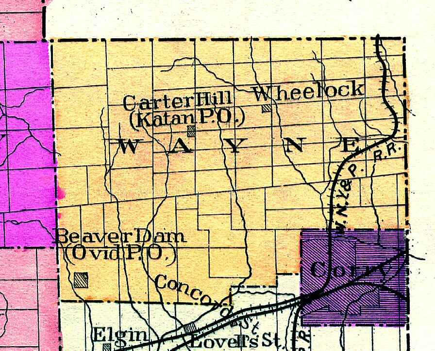 Nelson 1896 Wayne Township [Nsys031]