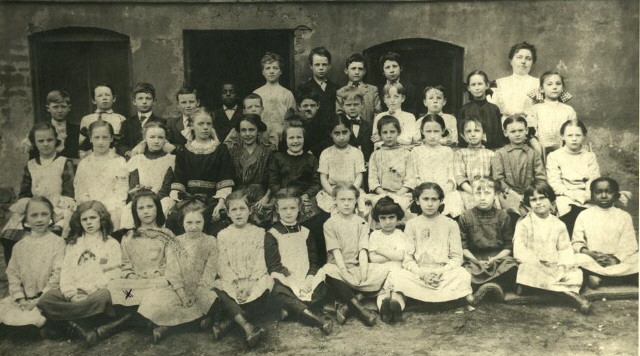 1910 of the third grade class at Palmer Street School, Wilkes-Barre, PA