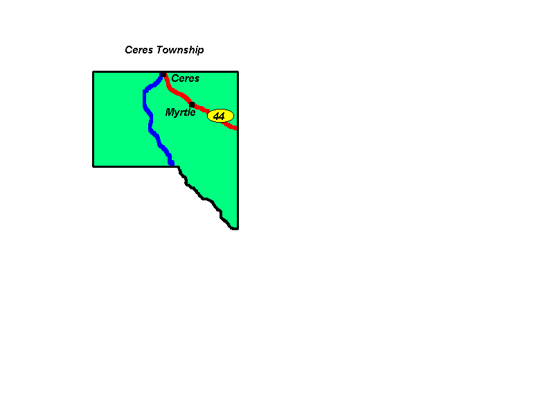 Ceres Twp Map