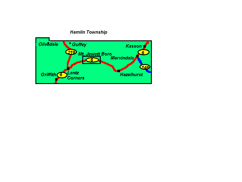 Hamlin Twp Map