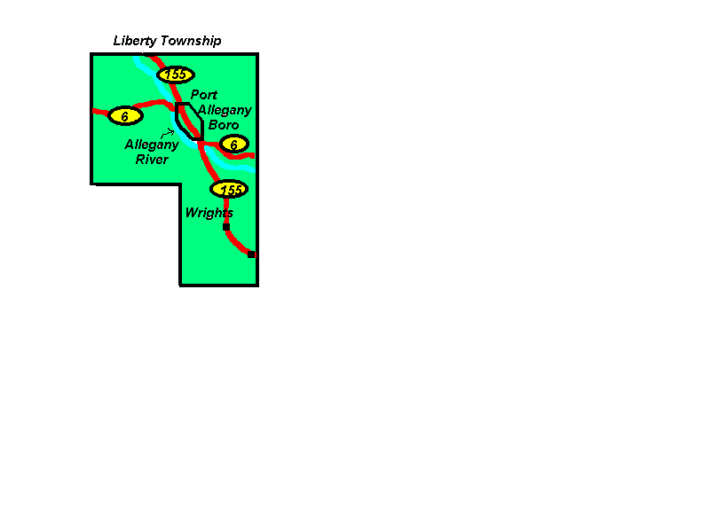 Liberty Twp Map