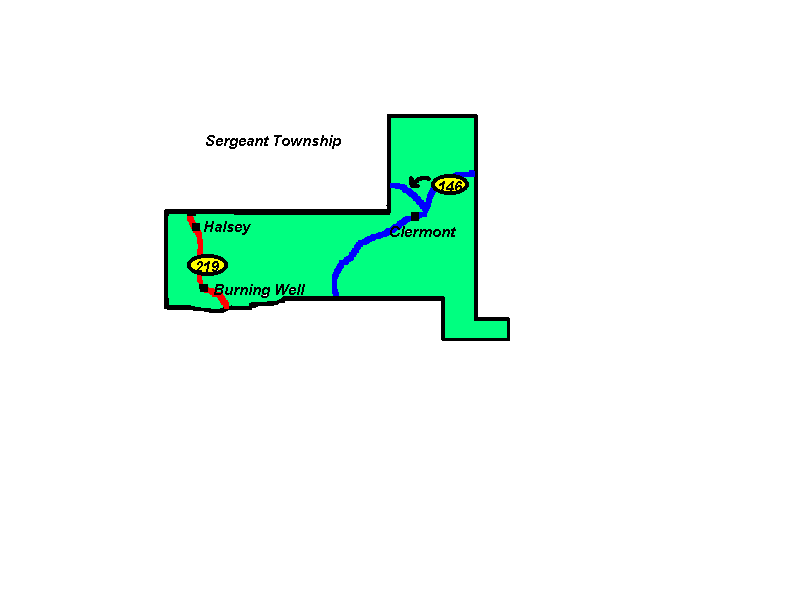 Sergeant Twp Map