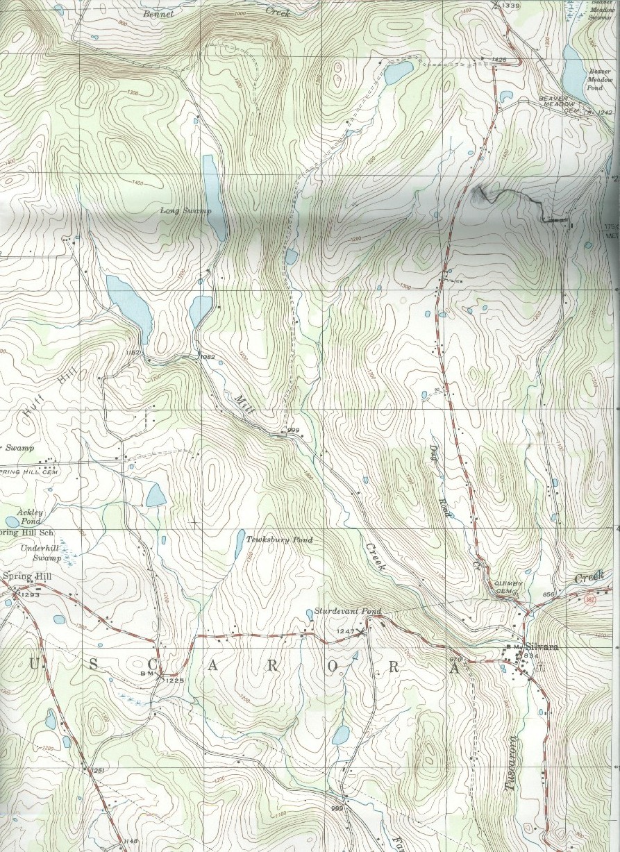 USGS Maps of Laceyville Quadrant