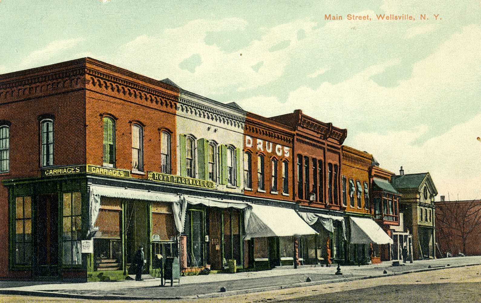 Wellsville Postcards