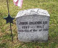 John Chandler headstone