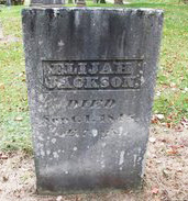 Elijah Jackson tombstone