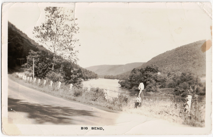Postcard showing scenes of Kinzua township, PA.