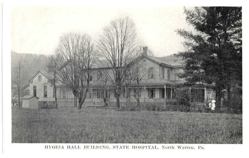 Elk County General Hospital in Ridgway PA Postcard