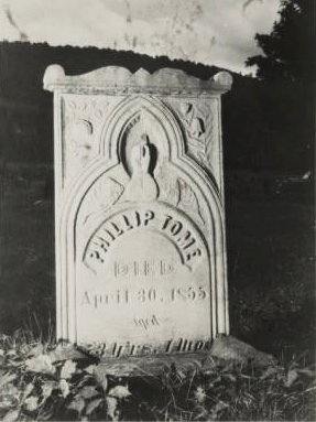 Philip Tome gravestone