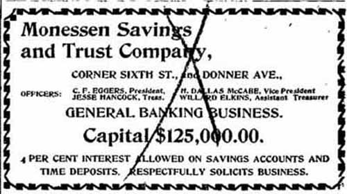 Savings and Trust Monessen PA