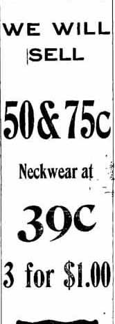 M. Meyers & Son Men's Clothing Part 2