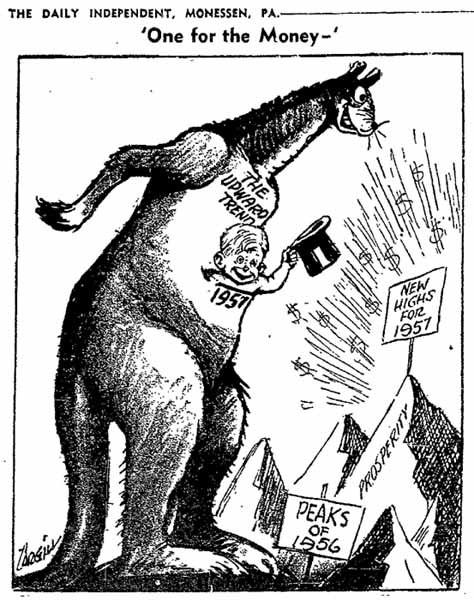 comics Upward Trend 1957