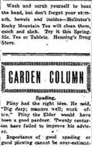 How to rake spade and fertilize your garden and when to plant Part 1