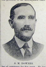 March 1911 Photo of S. M. Downer of Monongahela PA