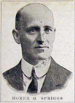Homer H. SPRIGGS, Candidate for County Treasurer 1911