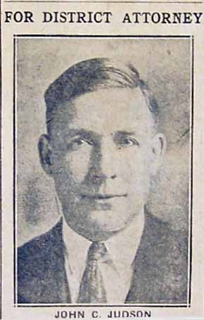 Photo of John C. JUDSON 1927