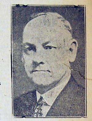 Photo of Edwin G. McGregor 1927