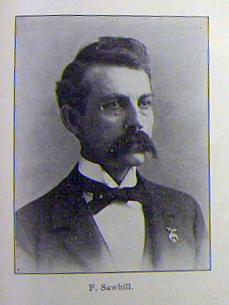 Dr. F. SAWHILL, Dentist 1907