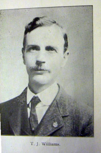 1907 T. J. WILLIAMS Williams & Wallace Furniture and Undertaking Business