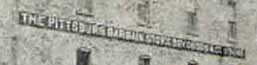 The Pittsburgh Bargain Store Sign on side of building