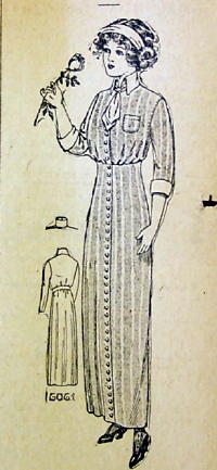 Misses' and Women's Everyday Dress from advertisement June 20, 1913