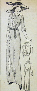 Women's Summer Dress from advertisement June 27, 1913