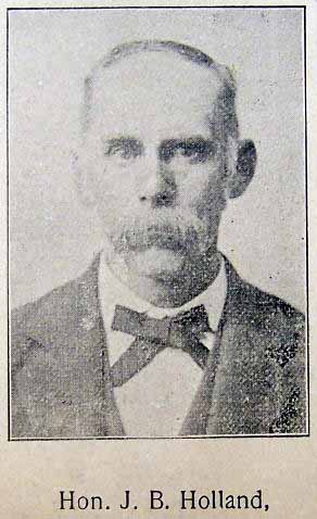 PHOTO of J. B. HOLLAND Civil War Veteran