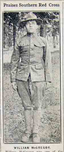 William McGREGOR 1918, nurse, photo