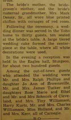 Part 3 Marriage Notice for Stephen A. BAWOLAK, Jr. to Gladys Marie Daudet, 25 Jul 1942