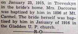 Part 3 Marriage Notice for Charles DHANS to Aida Daccorso, 24 Sep 1938