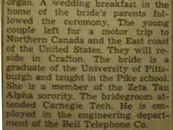 Part 2 Marriage Notice for James Irwin HILL to Juanita Janice Tuning, 20 Jun 1936