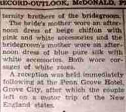 Part 2 Marriage Notice for James Earl WHITMAN to Betty Jane Jamison, 20 Jun 1959