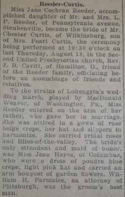 Part 1 Marriage Notice for Williard Glenn CONNER to Willa Hazel Pickford, 28 Nov 1928