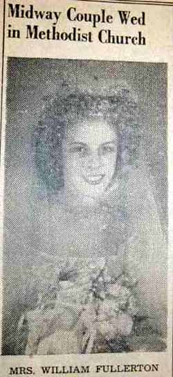 Photo Mrs. William FULLERTON