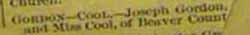 GORDON - COOL