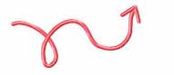 pink up
squiggly line