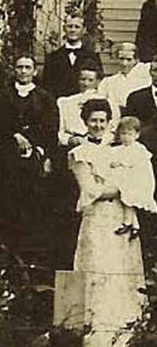 FARQUHAR FAMILY at 50th Wedding Anniversary Celebration of Zimri and Maria Burgess 
Farquha Faces Closeup-2-LEFT