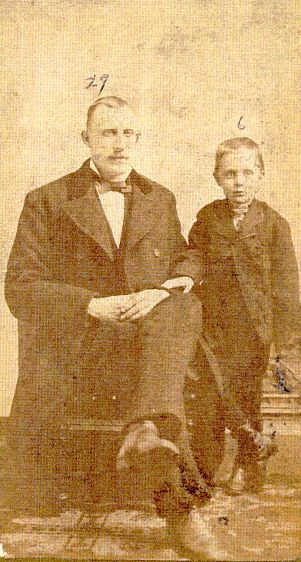 John Faught Strain, 
son, John Calvin Strain